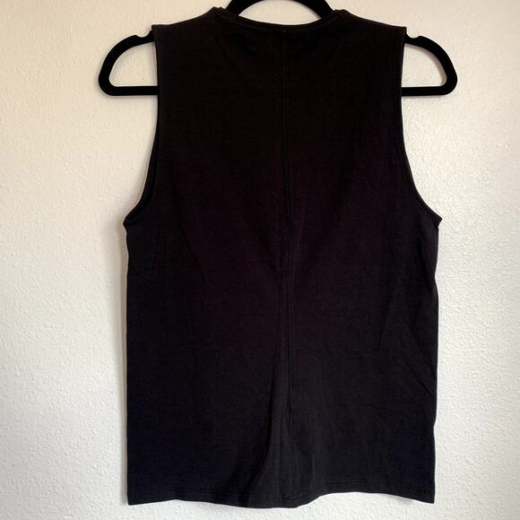 NEW Everlane The Supima Form Tank Top in Black - Picture 4 of 8